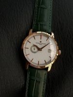 Vacheron Constantin Patrimony 87172 38mm 2455 Automatic Movement Green Strap Watch